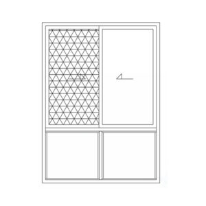 130-series-sliding-window-with-a-fly-screen-thermal-break_1 130 Series sliding window with fly screen (thermal break)